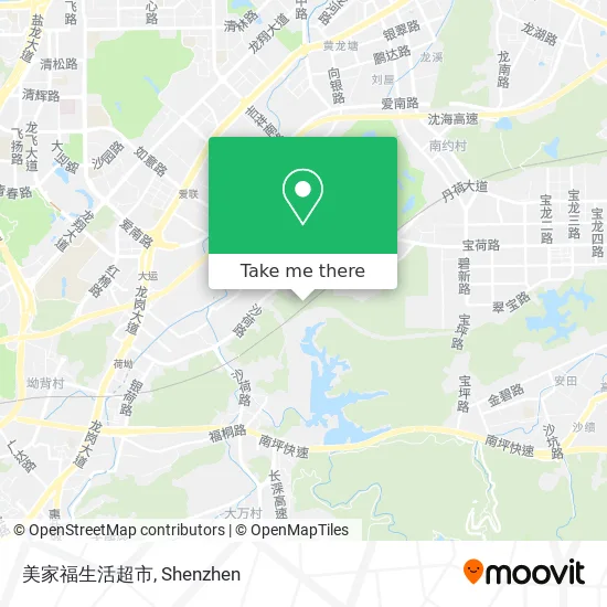 美家福生活超市 map