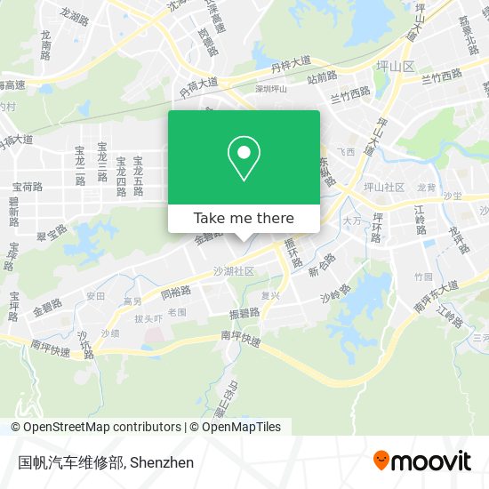 国帆汽车维修部 map