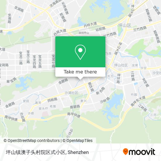 坪山镇澳子头村院区式小区 map