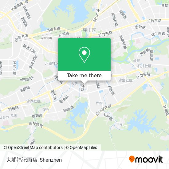 大埔福记面店 map