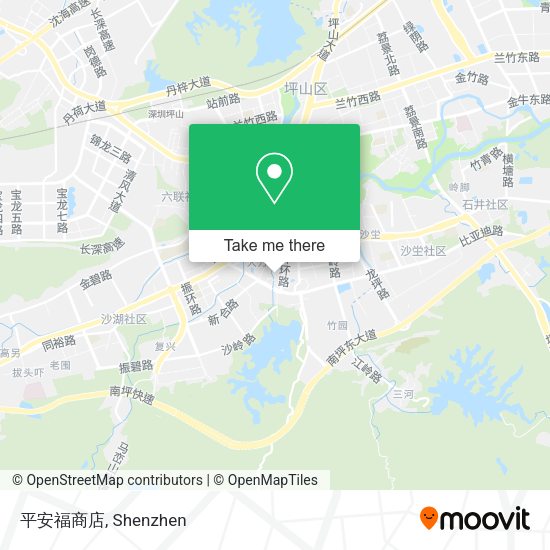 平安福商店 map