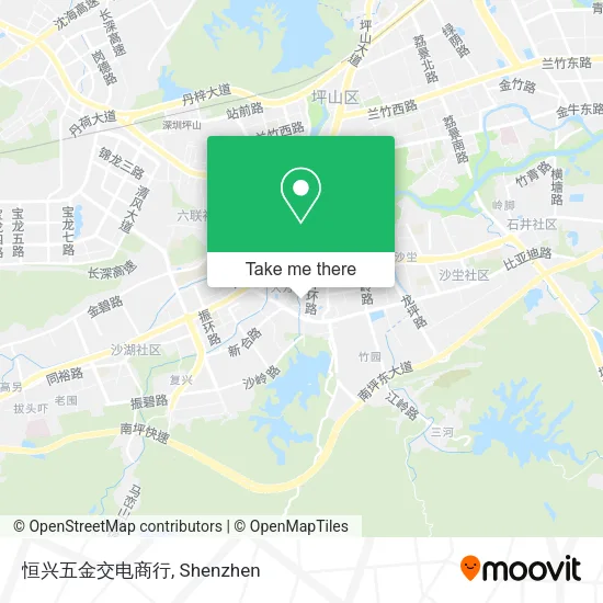 恒兴五金交电商行 map