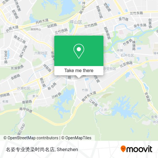 名姿专业烫染时尚名店 map