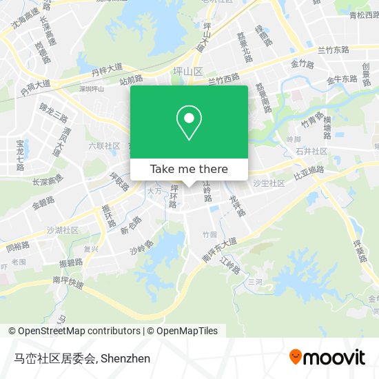 马峦社区居委会 map