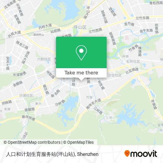 人口和计划生育服务站(坪山站) map