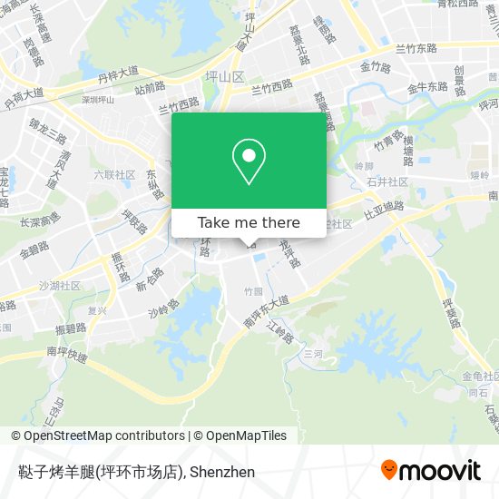 鞑子烤羊腿(坪环市场店) map