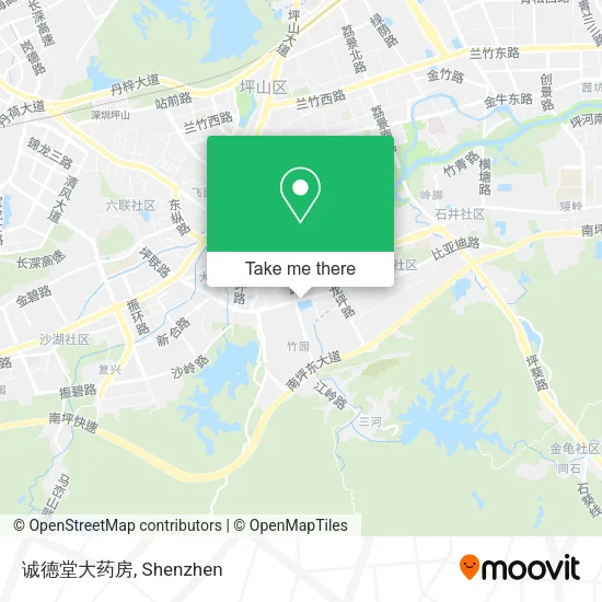 诚德堂大药房 map