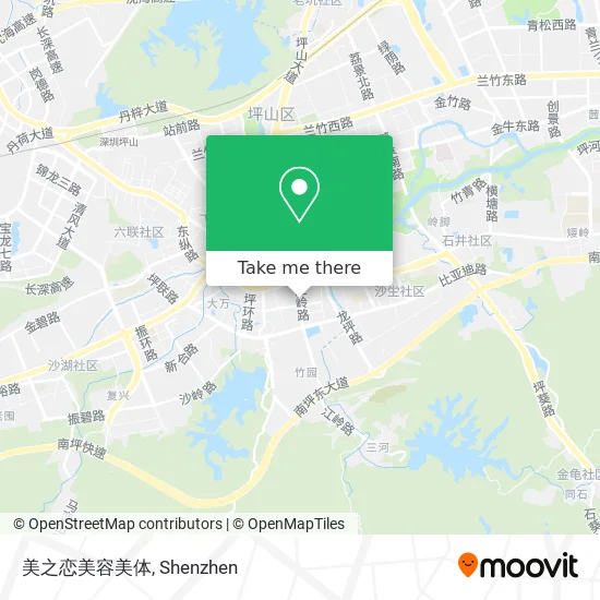美之恋美容美体 map