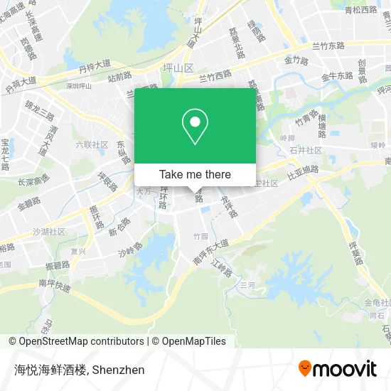 海悦海鲜酒楼 map