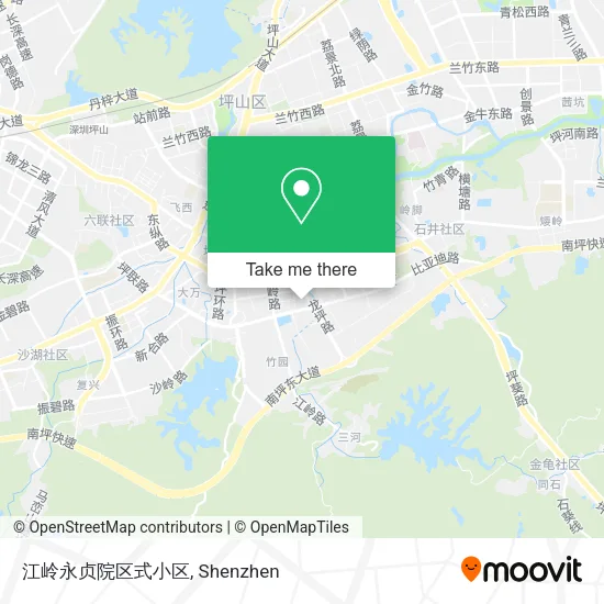 江岭永贞院区式小区 map