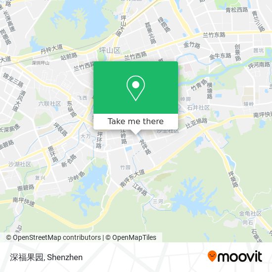 深福果园 map