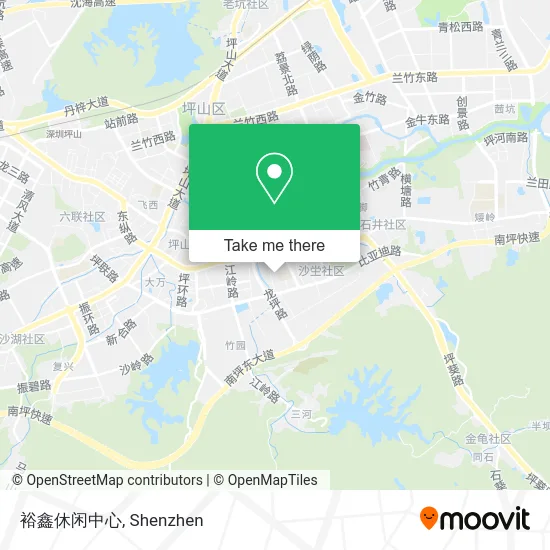 裕鑫休闲中心 map