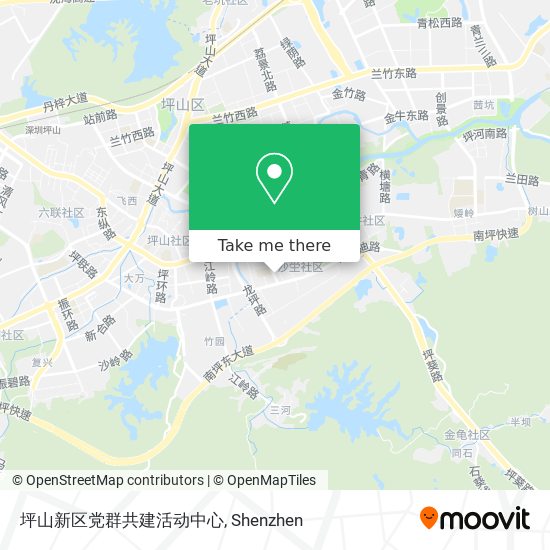 坪山新区党群共建活动中心 map