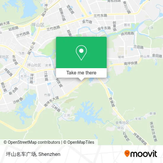 坪山名车广场 map