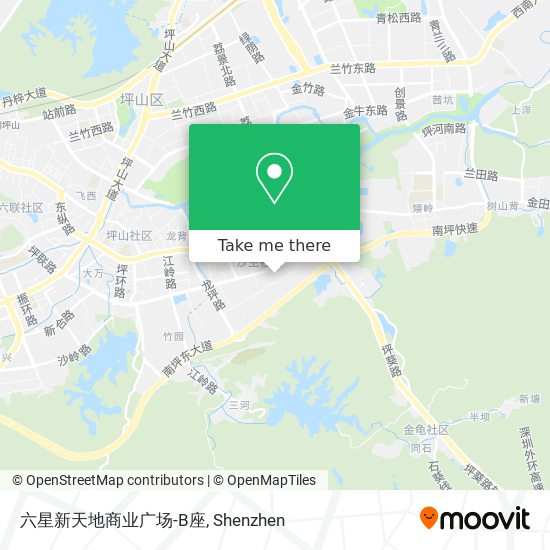 六星新天地商业广场-B座 map
