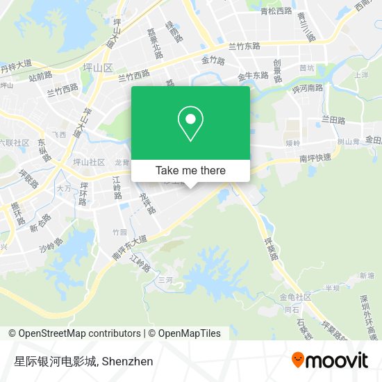 星际银河电影城 map