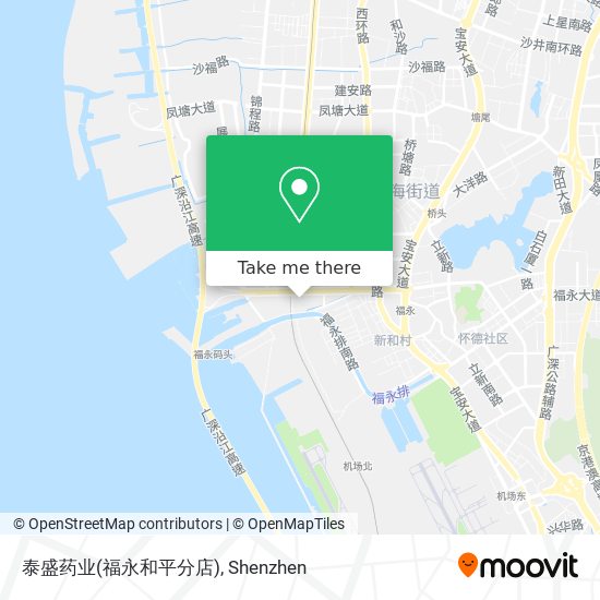 泰盛药业(福永和平分店) map