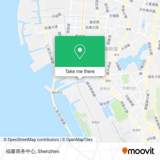 福馨商务中心 map