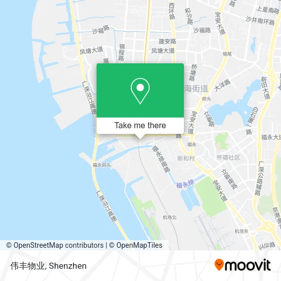 伟丰物业 map