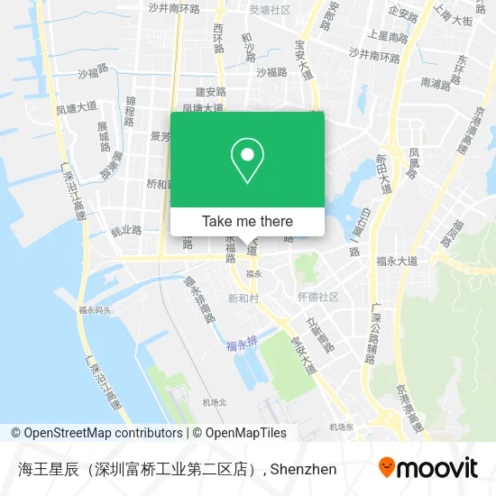 海王星辰（深圳富桥工业第二区店） map