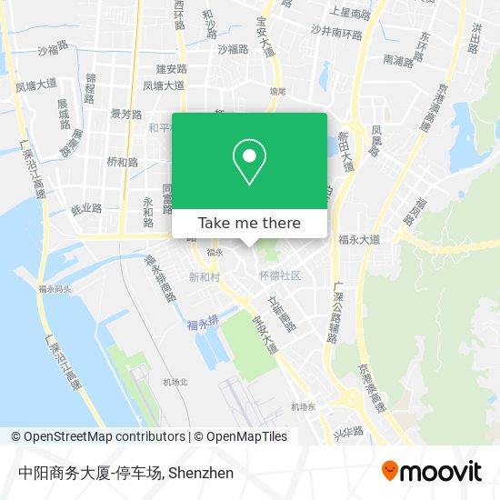 中阳商务大厦-停车场 map