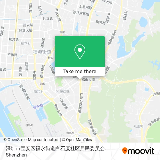 深圳市宝安区福永街道白石厦社区居民委员会 map