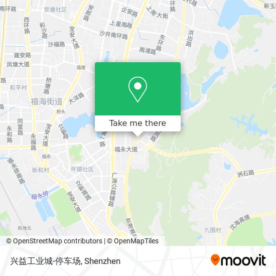 兴益工业城-停车场 map