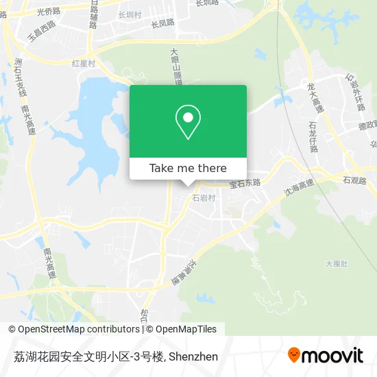 荔湖花园安全文明小区-3号楼 map