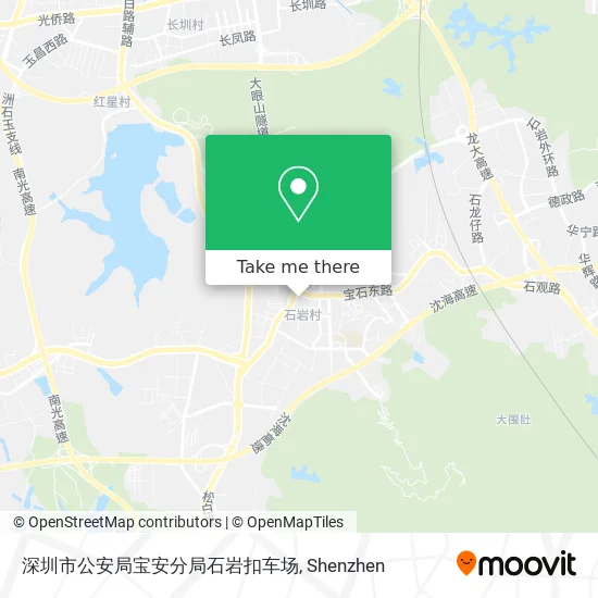 深圳市公安局宝安分局石岩扣车场 map