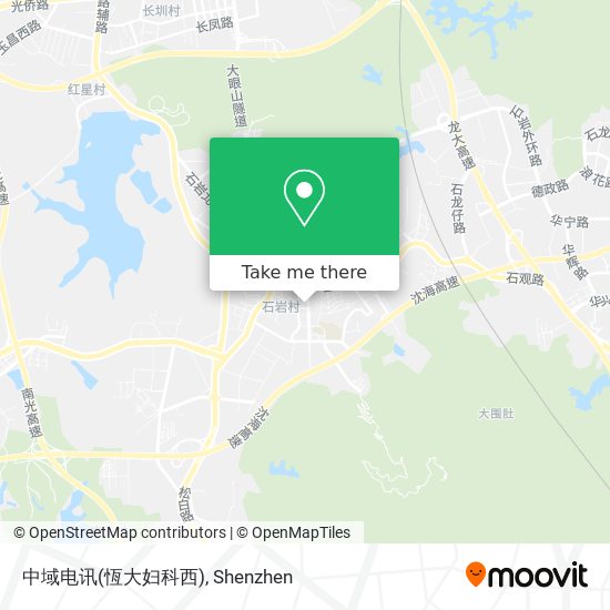 中域电讯(恆大妇科西) map