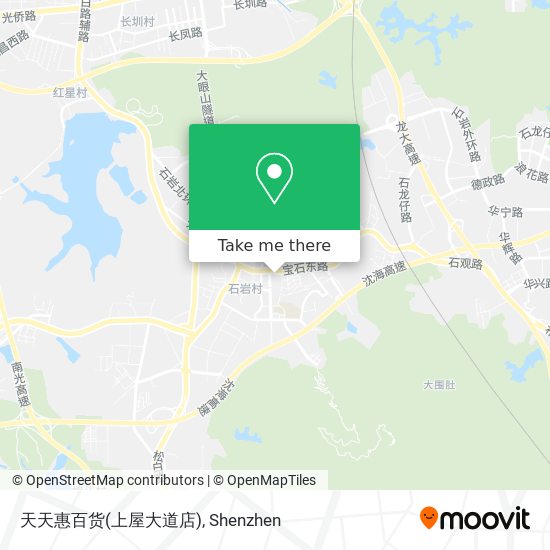 天天惠百货(上屋大道店) map