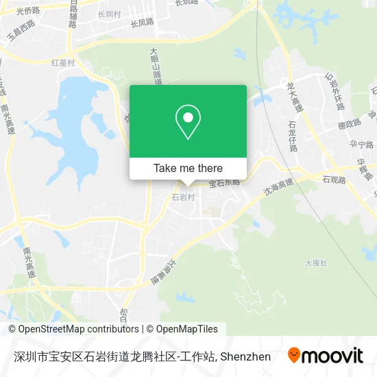 深圳市宝安区石岩街道龙腾社区-工作站 map