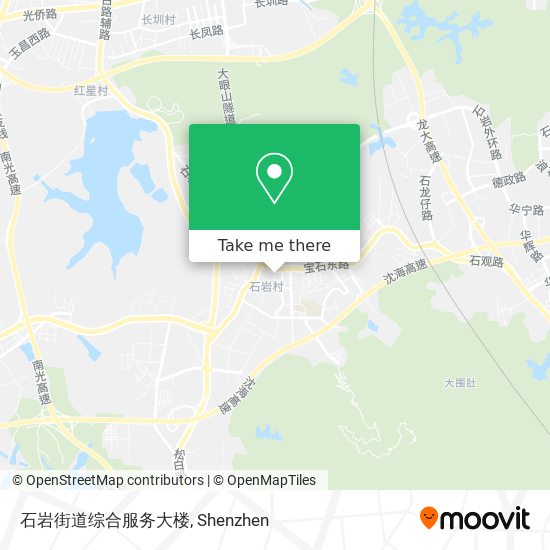 石岩街道综合服务大楼 map