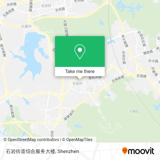 石岩街道综合服务大楼 map