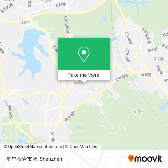 群星石岩市场 map