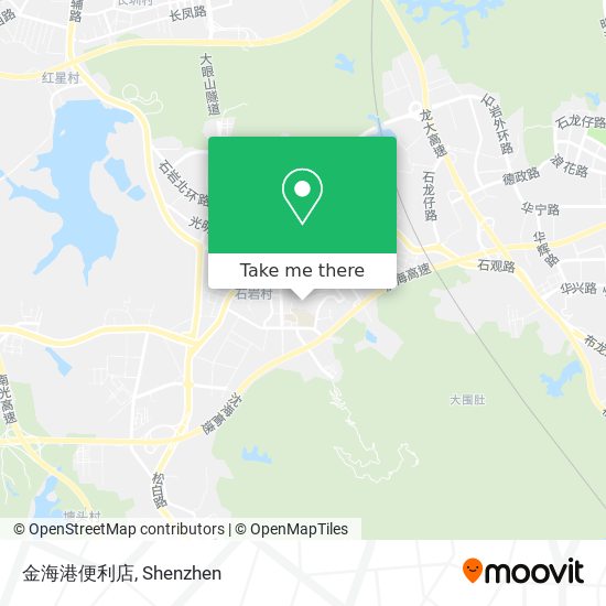 金海港便利店 map
