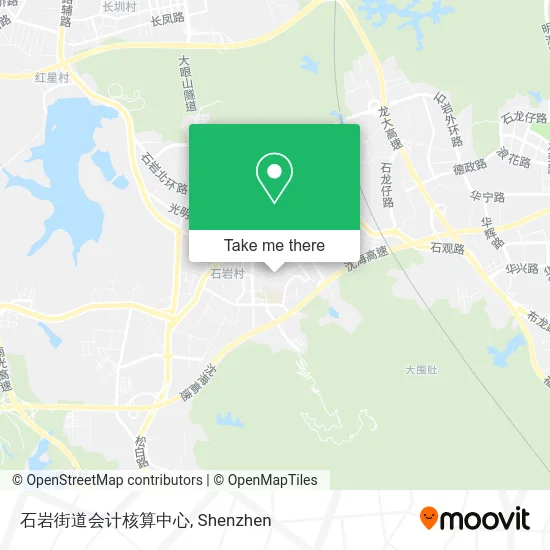 石岩街道会计核算中心 map