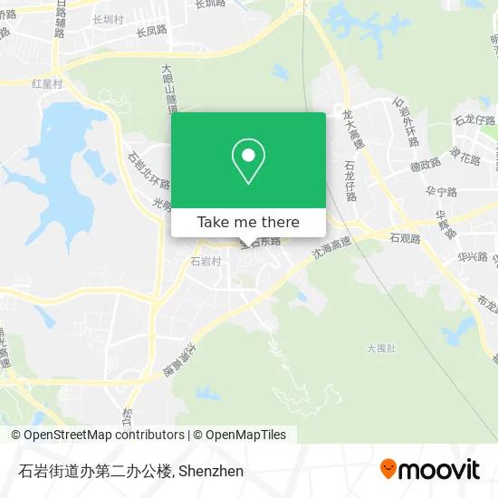石岩街道办第二办公楼 map