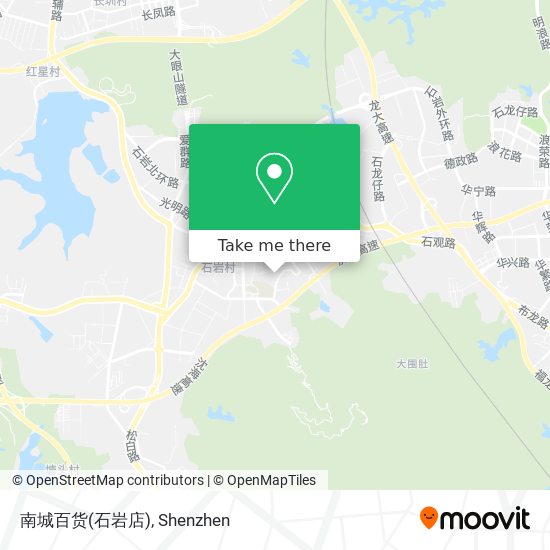 南城百货(石岩店) map