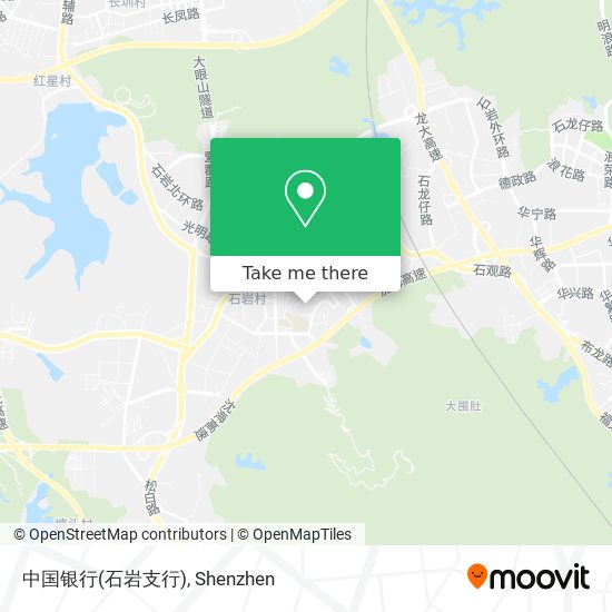 中国银行(石岩支行) map