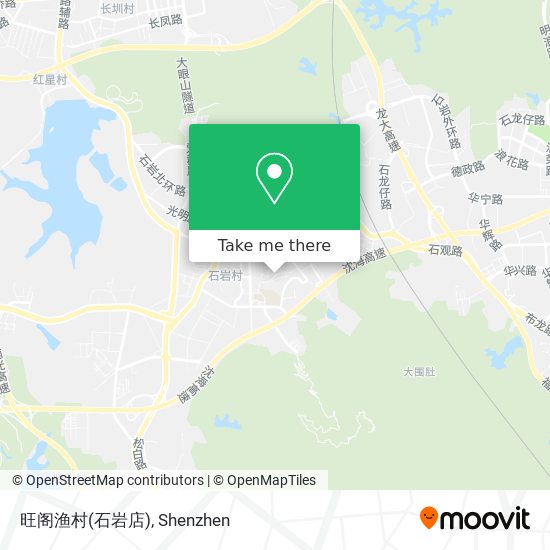 旺阁渔村(石岩店) map