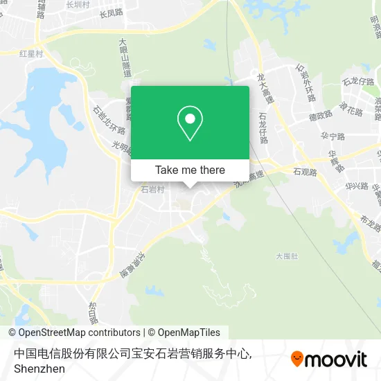 中国电信股份有限公司宝安石岩营销服务中心 map