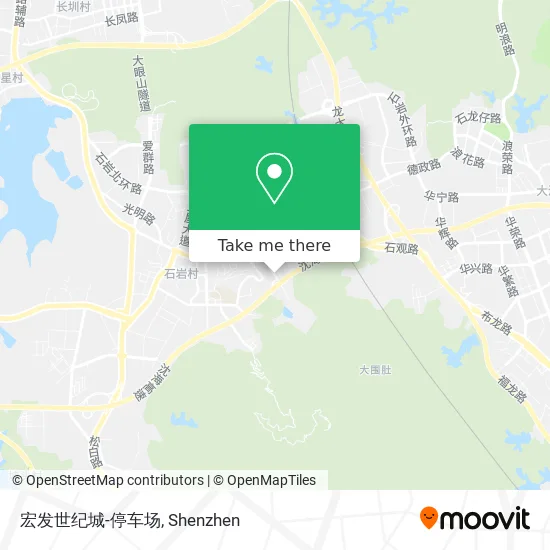 宏发世纪城-停车场 map