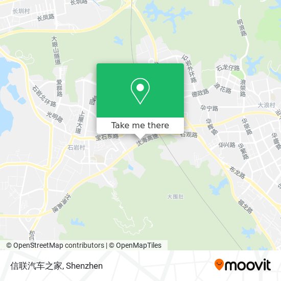 信联汽车之家 map