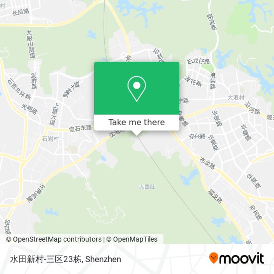水田新村-三区23栋 map