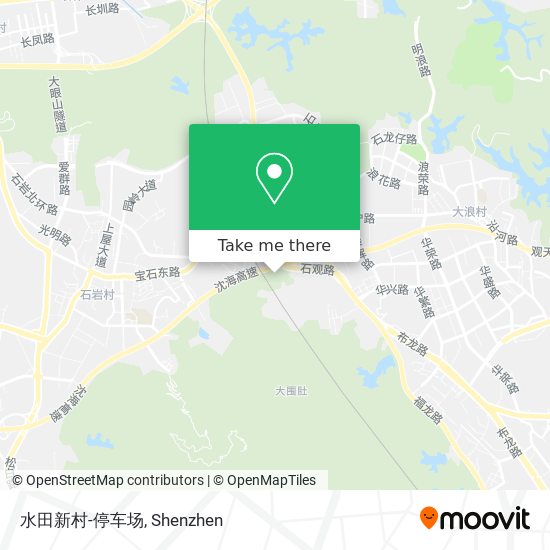水田新村-停车场 map