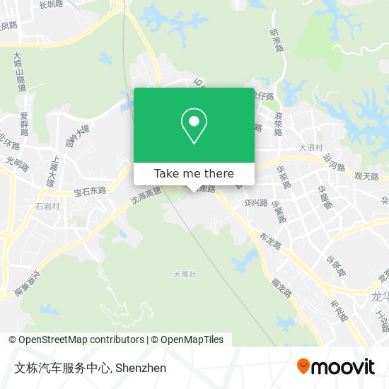 文栋汽车服务中心 map