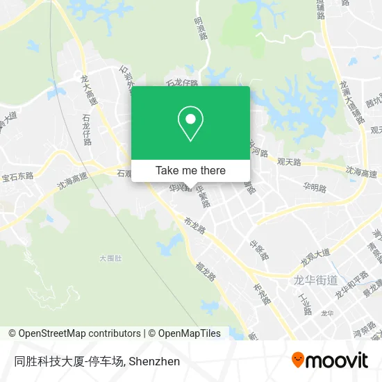 同胜科技大厦-停车场 map