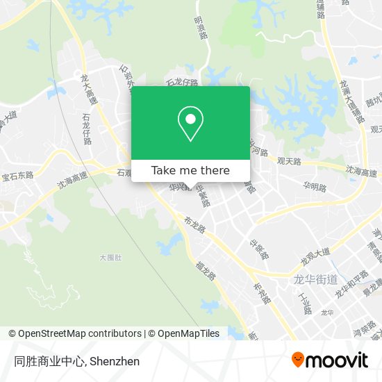 同胜商业中心 map