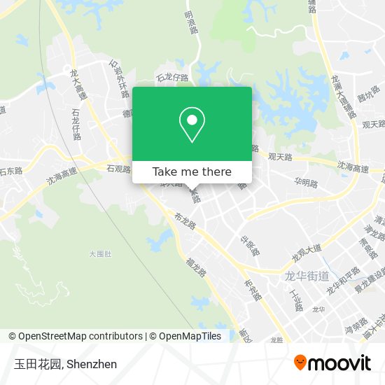 玉田花园 map